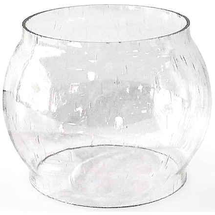 Barebones Railroad Lantern Replacement, 6 x 6 x 5, LIV-200