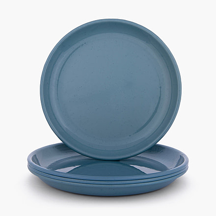 Barebones Rolled Enamelware Plate Set, CKW-1059