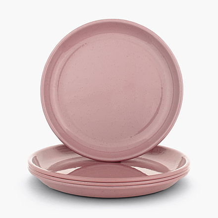 Barebones Rolled Enamelware Plate Set, CKW-1066