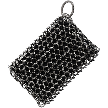 Barebones Stainless Steel Cleaning Mesh Scrubber, Fine, 4.5in x 3in x 1in, CKW-329