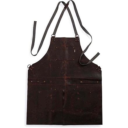 Barebones Tradesman Leather Apron, 32.75in, Full-Grain Water Buffalo Leather, CKW-479