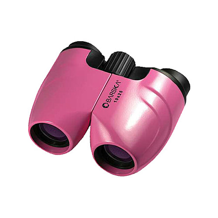 Barska 10X25 Pink Porro Binoculars, Blue Lens,CP CO11371