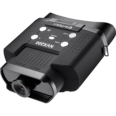 Barska Night Vision NVX200 Infrared Illuminator Digital Binoculars, Black, Medium BQ12996