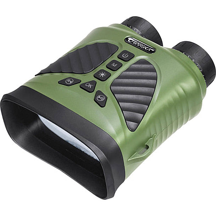 Barska NV-2 10x43mm Night Vision Infrared Digital Binoculars, Matte Green, BQ14072