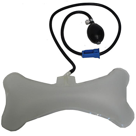 Bartact Seat Air Lumbar Back Support Bladder w/ Manual Pump and Release Valve, XXSCOLS