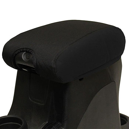 Bartact Tacoma &amp; TRD Center Console Cover Padded 2016-19, Black/Black, TTIA2016CCBB