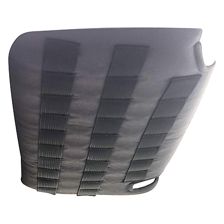 Bartact Toyota Tacoma &amp; TRD Visor Covers w/ PALS Webbing for MOLLE Attachments, Pair, Black, TTVM2016FB