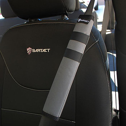 Bartact Universal Seat Belt Covers, Pair, Graphite, XXSBCG