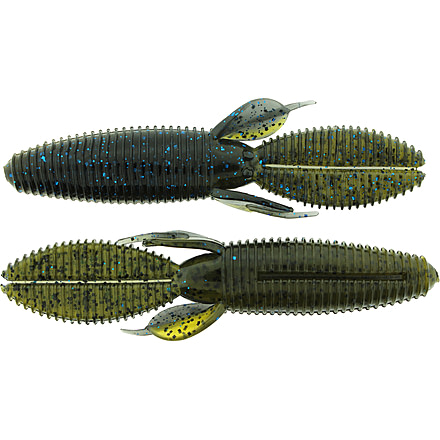 Bass Assassin BANG Lures Skunk Ape, 4.25in, 7 per Pack, Fugly, 4.25, SKA4590