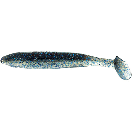 Bass Assassin Walleye Assassin Die Dapper, 3in, 10 per Pack, Smokin Shad, 3, WDD82314