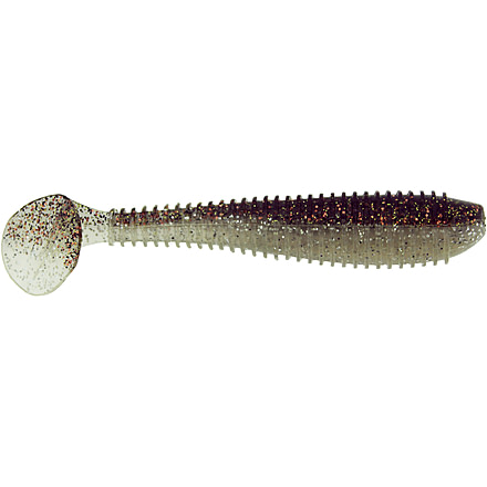 Bass Assassin Walleye Assassin Litl Boss, 3.5in, 6 per Pack, Mama's 14K, 3.5, WBS31312
