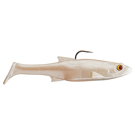 Bass Mafia 6in Loaded Daingerous Swimbait Shallow Runner, 1.5oz, Violet Albino, 6in, BMDLS-6SH-VAB