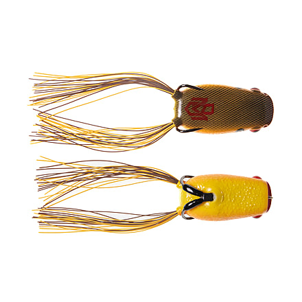 Bass Mafia Cannonball Poppin Frog Swimbait, Chartreuse Perch, 2.6in, BMCPF-26-CHP