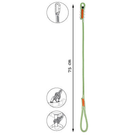 Beal Dynaclip 75cm LDC75