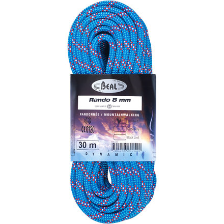 Beal Rando 8 mm Rope-Blue-30 m