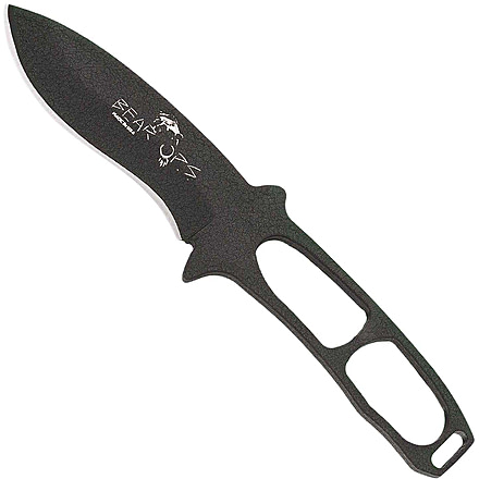 Bear OPS Constant Fixed Blade Knife, 2.88in, 1095 Carbon Steel, Black Epoxy Powder Coating Handle, CC-400-B