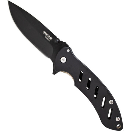 Bear &amp; Son Cutlery Brisk 1.0 4 1/16 Black Frame Lock Folder - 71511