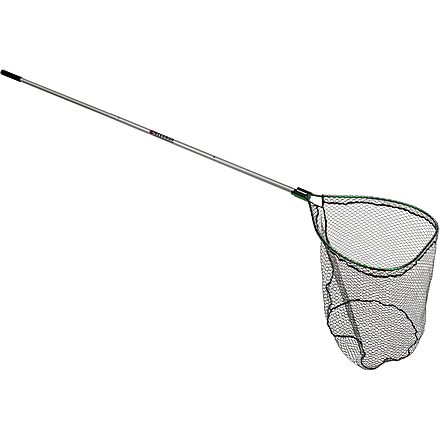 Beckman Klamath Landing Net, Hoop Coated Bag, 4ft-7ft Extendable Handle, 26in x 34in, BN2634C-43