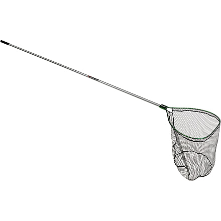 Beckman Klamath Landing Net, Hoop Coated Bag, 6ft-9ft Extendable Handle, 26in x 34in, BN2634C-63