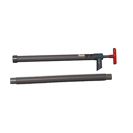 Beckson Marine Pump 18&quot;L w/20&quot; Flexible Reinforced Hose Thirsty-Mate 46320