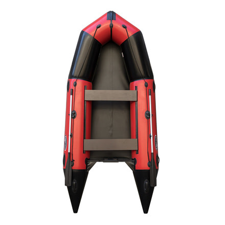 Beluga Boats 12 Feet Inflatable Boat, 6 Person, Red/Black K-12RFDRED