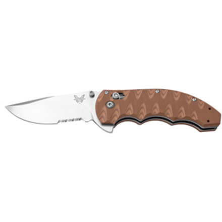 Benchmade 300 Axis Flipper Folding Knife, ComboEdge 300SSN