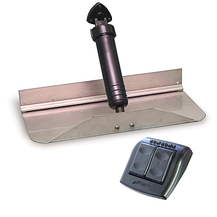 Bennett Trim Tabs 54&quot; x 9&quot; w/Euro Rocker Switch Kit 16856