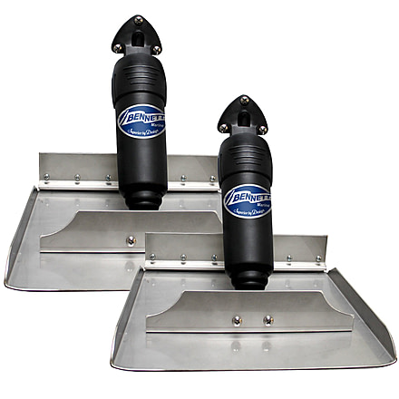 Bennett Trim Tabs BOLT 18x12 Electric Trim Tab System - Control Switch Required 54108