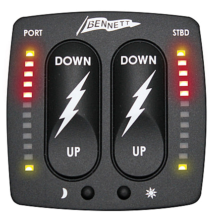 Bennett Trim Tabs Replacement Keypad w/Indicator BOLT 54119