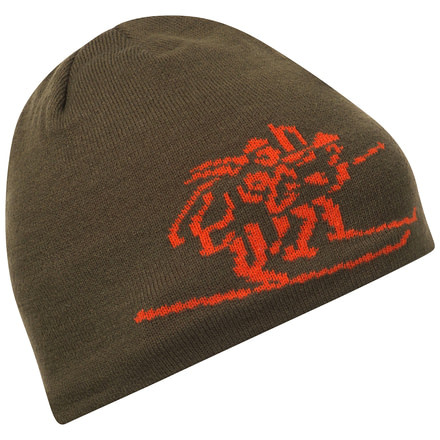 Bergans of Norway Birkebeiner Hat - Mens -Army Green/Koi Orange