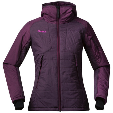 Bergans of Norway Bladet Insulated Lady Jacket - Womens -Dark Plum/Plum-Medium