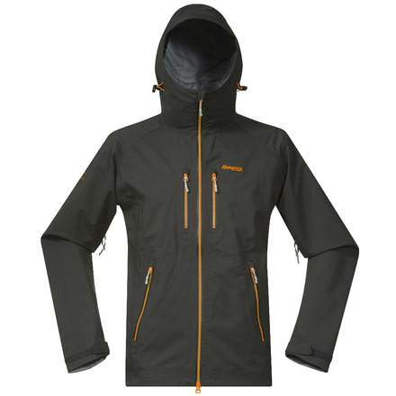 Eidfjord Jacket - Mens-Solid Charcoal/Pumpkin/Aluminum-Small