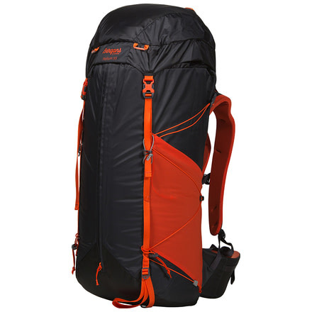 Helium 55 L Backpack - Mens-Solid Charcoal/Koi Orange