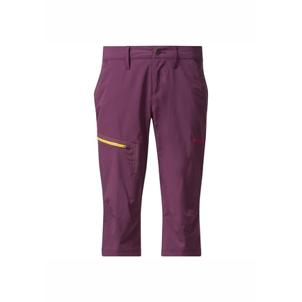 Bergans of Norway Moa Pirate Pant - Womens-Plum/Yellowgreen-Medium