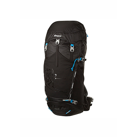 Bergans of Norway Rondane 46 L Backpack-Black/Bright Sea Blue