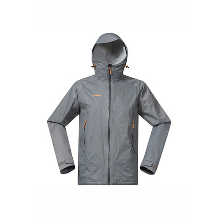 Sky Jacket - Mens-Solid Grey/Solid Charcoal/Pumpkin-Medium