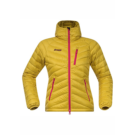 Bergans of Norway Slingsbytind Jacket - Women's-Yellowgreen/Hot Pink-Small