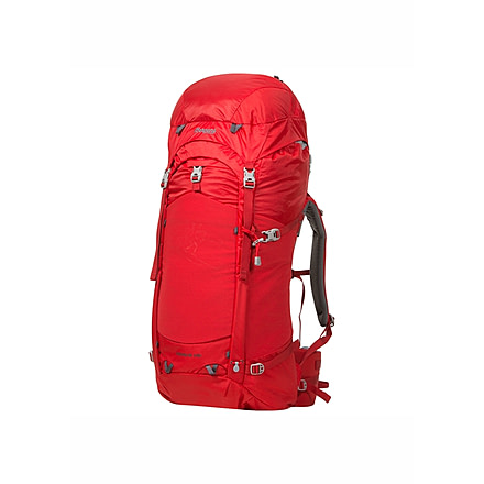Bergans of Norway Trollhetta 55L Backpack - Womens-Red/Aluminum