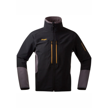 Bergans of Norway Visbretind Jacket - Men's-Black/SolDkGrey/Dk Mus-Large