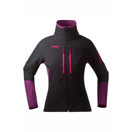 Visbretind Jacket - Womens-Black/Plum/Hot Pink-X-Small