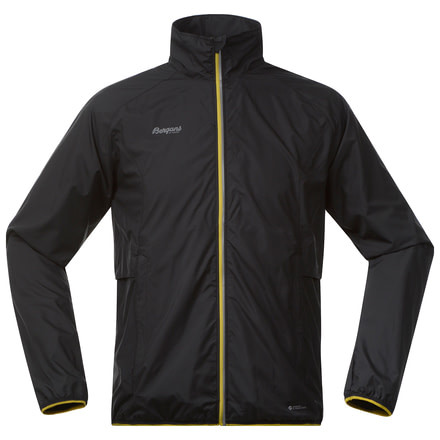 Bergans of Norway Viul Jacket - Men's-Black/Yellowgreen-Medium