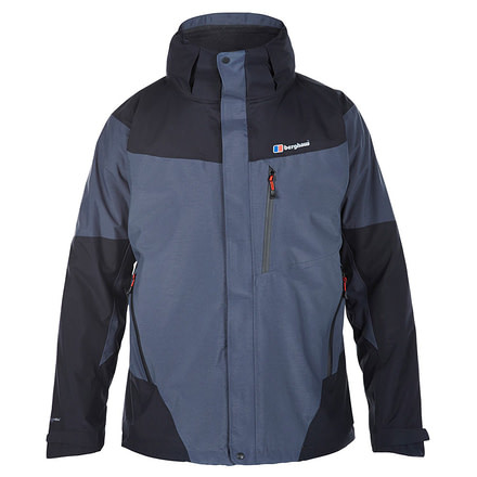Berghaus Arran 3 in 1 Jacket - Men's Large - Dark Grey/Black