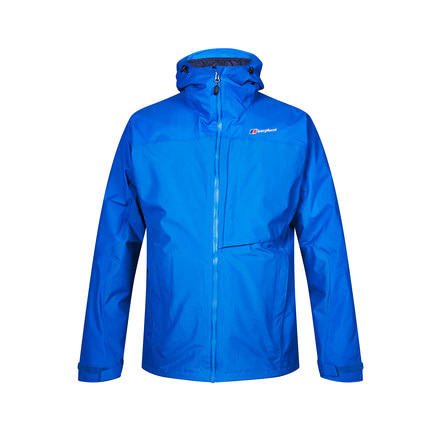 Berghaus Ben Alder 3 in 1 Jacket - Men's Large - Snorkel Blue/Dark Red