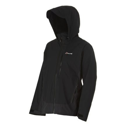 Berghaus Carrock Shell Jacket - Men's Large - Black/Dark Grey