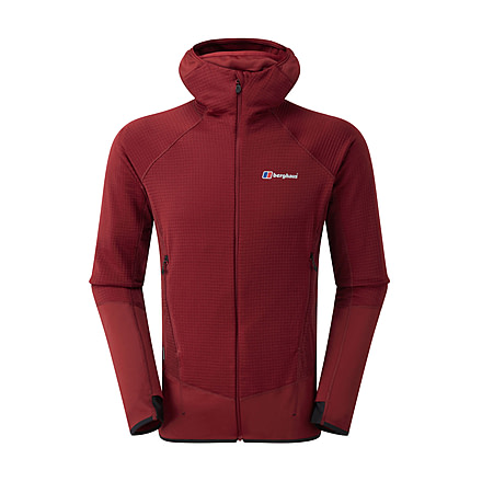 Berghaus Extrem 7000 Fleece Half Zip Jacket - Men's-Dark Red-Medium