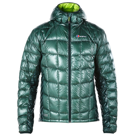 Berghaus Ilam Down Jacket - Men's-Green Beetle/Pine Grove-Small