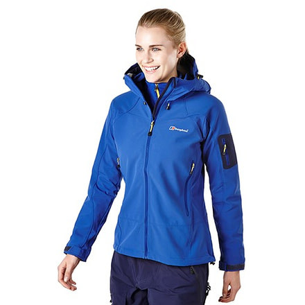 Berghaus Jorasses Softshell Jacket - Women's - Blue - Medium