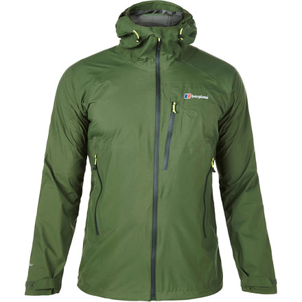 Berghaus Light Speed Hike Shell Jacket - Men's Large - Dark Green
