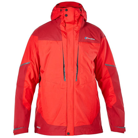 Berghaus Mera Peak IV Jacket - Men's Large - Red/Dark Red