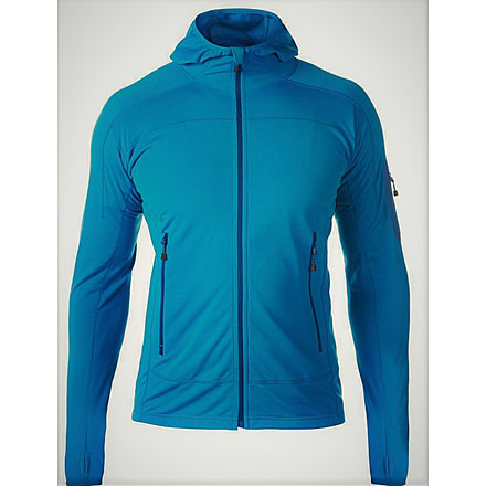 Berghaus Pravitale Hooded Fleece Jacket - Women's Medium - Blue Splash